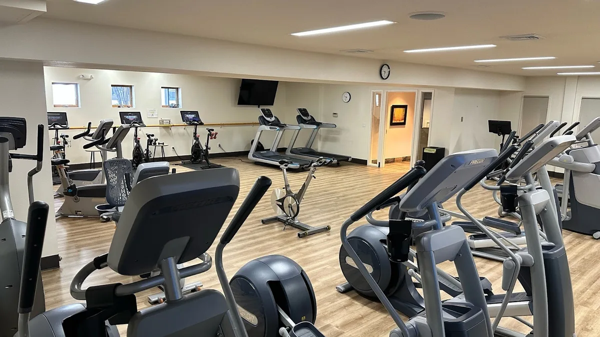 Athletic club and fitness area at Vail Racquet Club