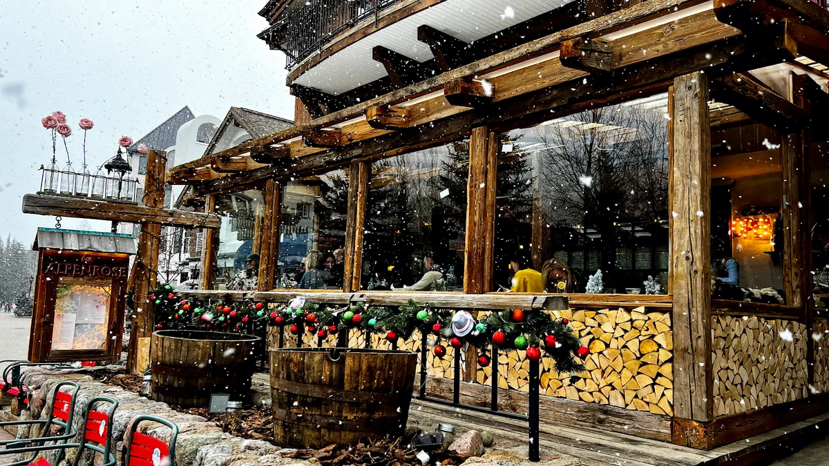 Alpenrose restaurant in Vail Village