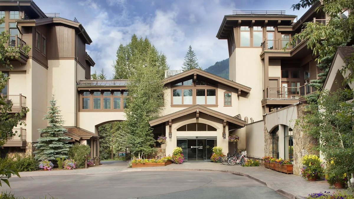 Manor Vail Lodge at the base of Golden Peak