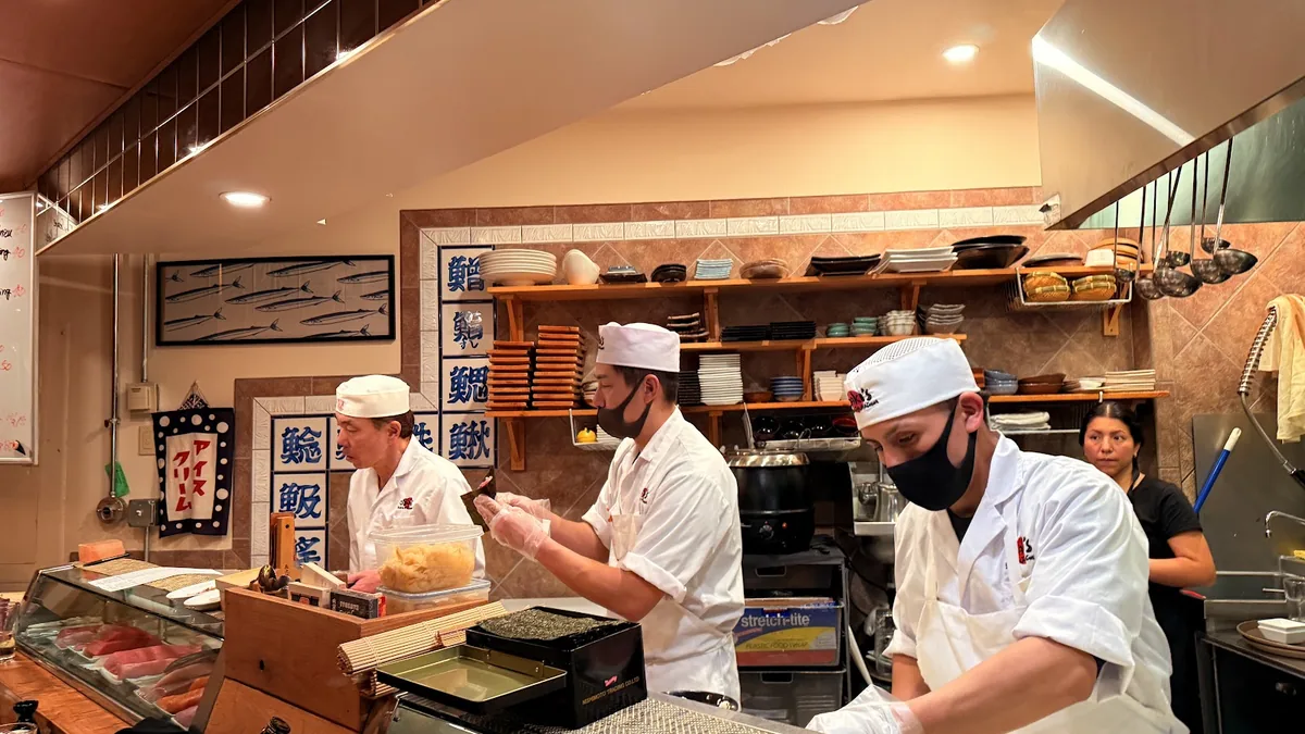 Osaki's sushi restaurant in Vail