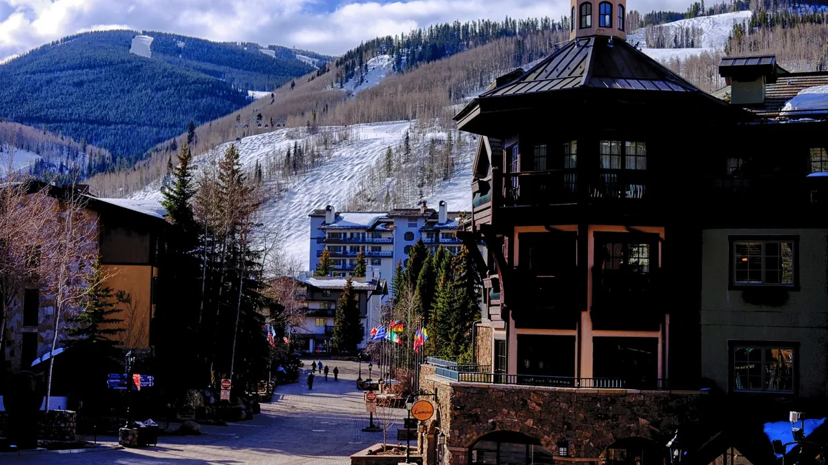 Sonnenalp hotel in Vail Village