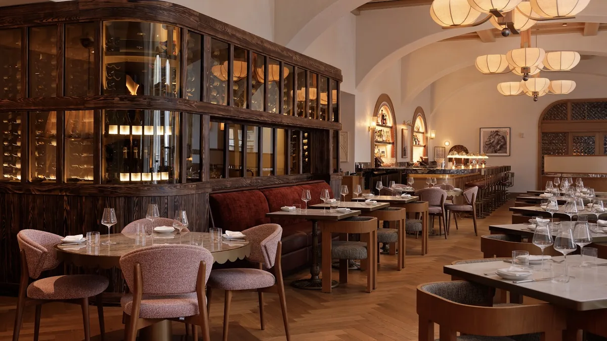 Tavernetta Italian restaurant at the Four Seasons Vail