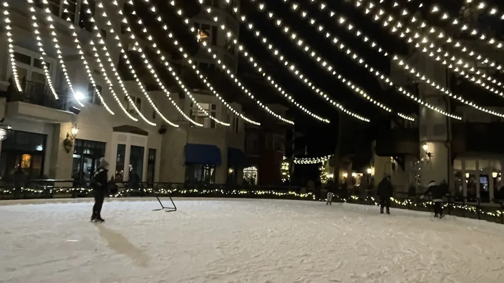 Ice Skating in Vail Colorado