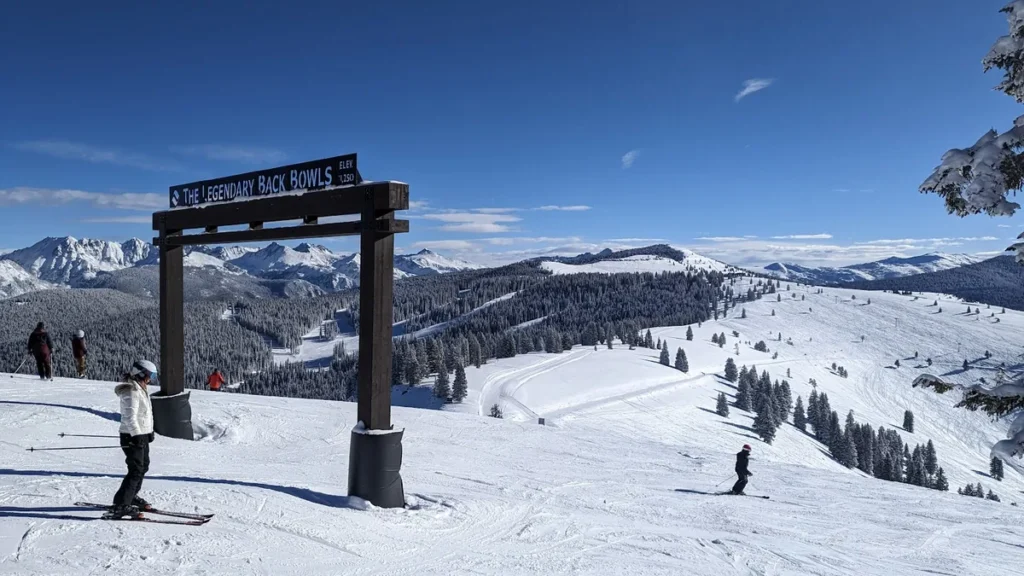 Vail Slopes on Christmas Morning