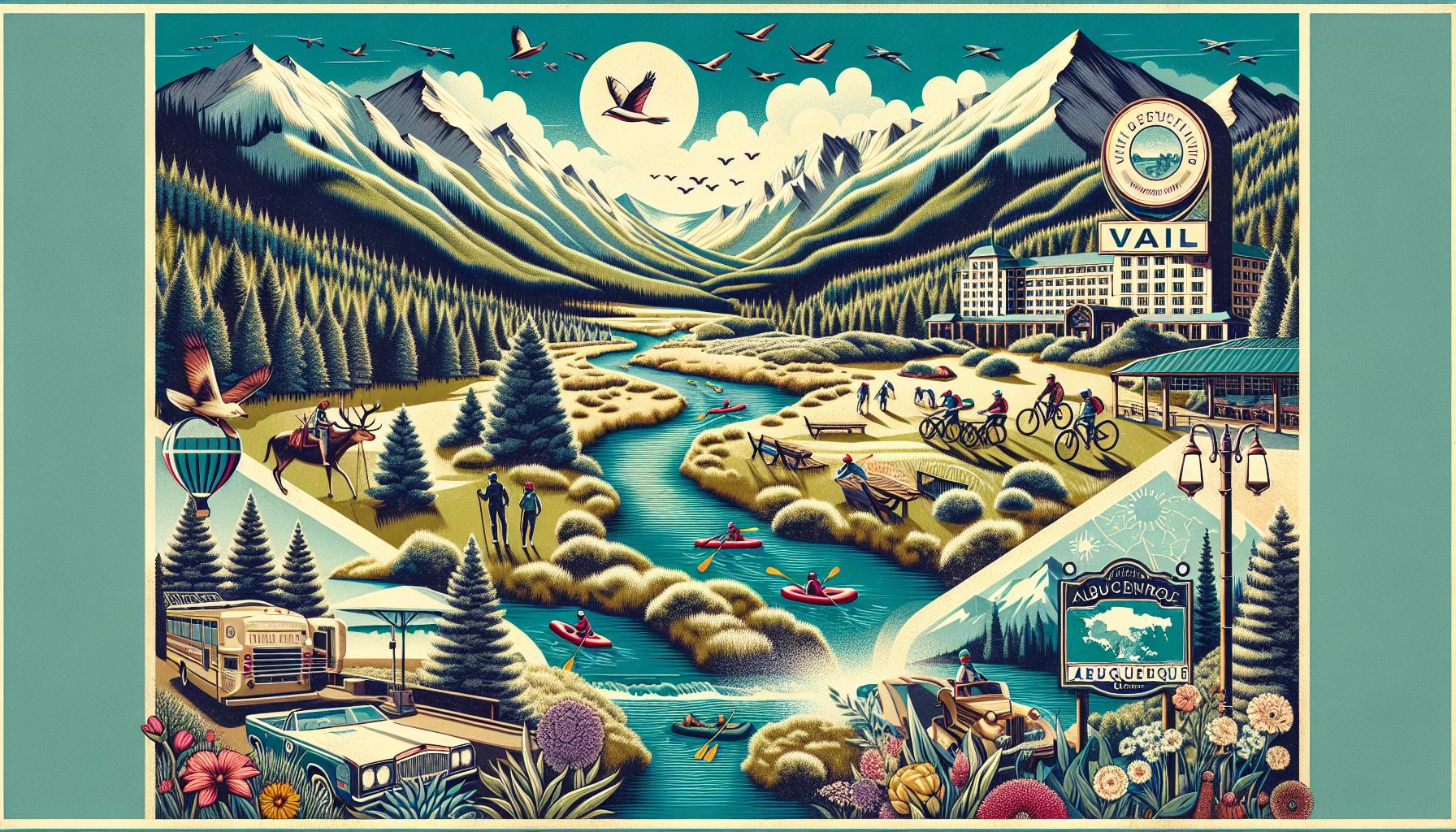 Top Attractions: Things to See Between Vail and Albuquerque