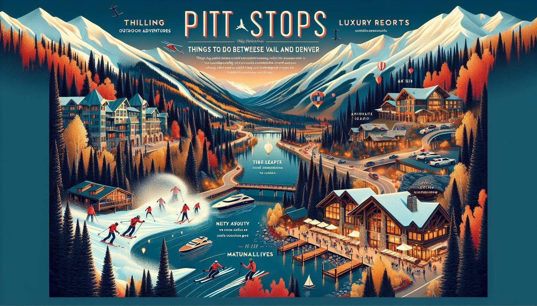 Thrilling Pitstops: Things to Do Between Vail and Denver